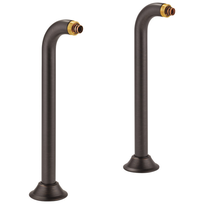 BRIZO Traditional: Floor & Deck Mount 2” Riser Extensions