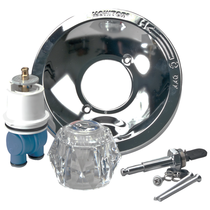 Delta RP77744 Rebuild Kit - Clear Knob Handle - 1H Trim