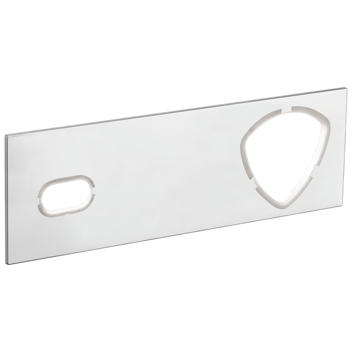 Delta Zura Single Handle Wall Mount Escutcheon Assembly