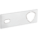 Delta Zura Single Handle Wall Mount Escutcheon Assembly