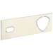 Delta Zura Single Handle Wall Mount Escutcheon Assembly