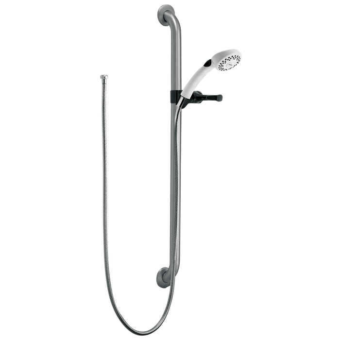 Delta Single-Setting Hand Shower with Grab Bar