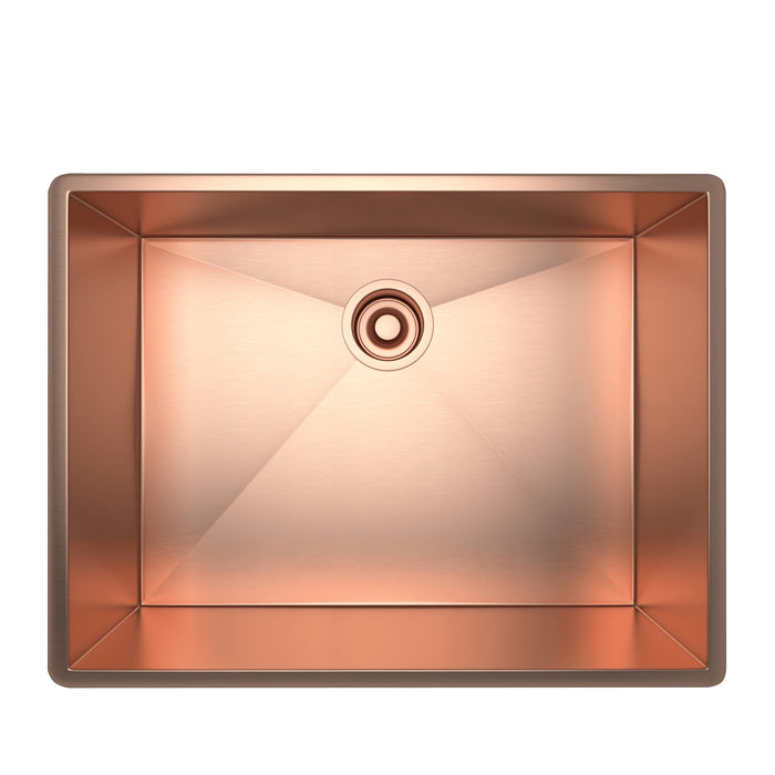 ROHL RSS2418 Forze 24" Single Bowl Stainless Steel Kitchen Sink