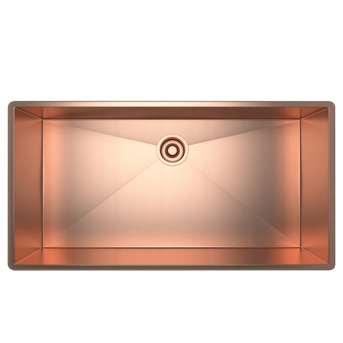 ROHL RSS3618 Forze 36" Single Bowl Stainless Steel Kitchen Sink