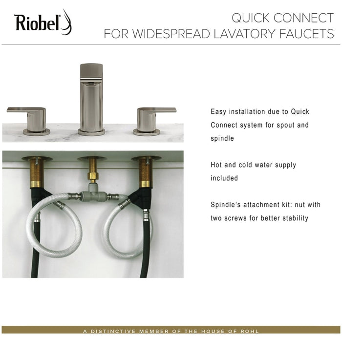 Riobel RT08 Retro Widespread Lavatory Faucet