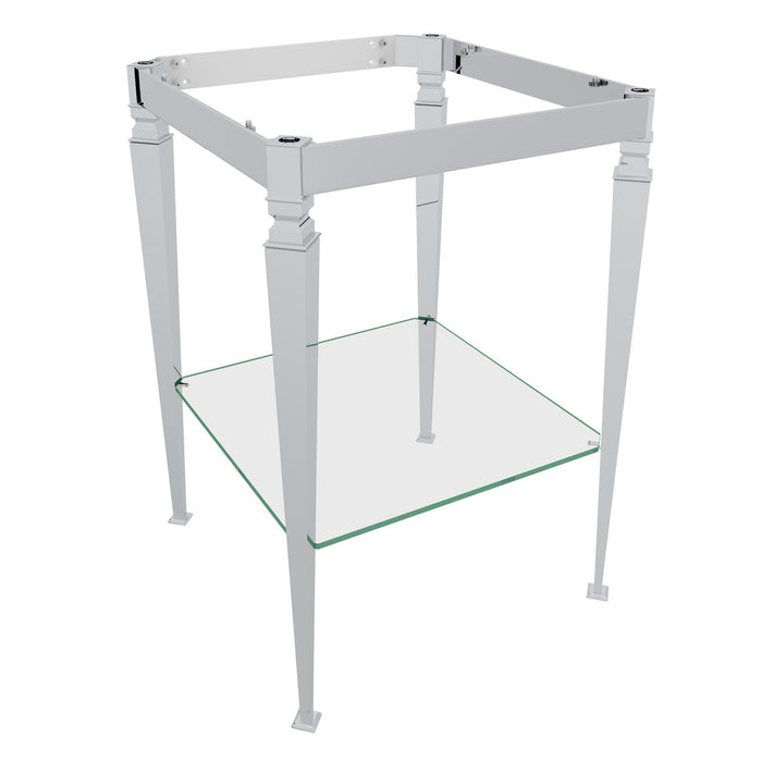 Perrin & Rowe Deco Wash Stand With Glass Shelf