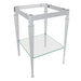 Perrin & Rowe Deco Wash Stand With Glass Shelf