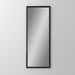 Main Line 15-1/4" x 39-3/8" x 4" rosemont framed cabinet in classic gray interior and brushed black finish with left hinge and electric option