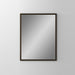 Main Line 23-1/4" x 30" x 4" rosemont framed cabinet in classic gray interior and brushed bronze finish with right hinge and electric option