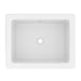 Shaws Shaker Rectangular Undermount Or Drop In Lavatory Fireclay Sink