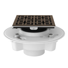 Load image into Gallery viewer, ROHL SDPVC2/3-3142 PVC 2&amp;quot; X 3&amp;quot; Drain Kit With 3142 Weave Decorative Cover
