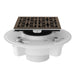 ROHL SDPVC2/3-3142 PVC 2" X 3" Drain Kit With 3142 Weave Decorative Cover