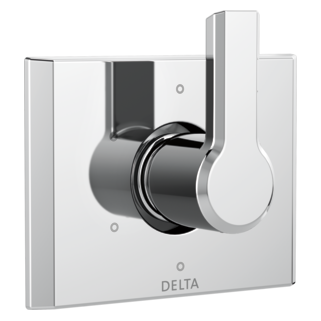 Delta Pivotal: 6-Setting 3-Port Diverter Trim