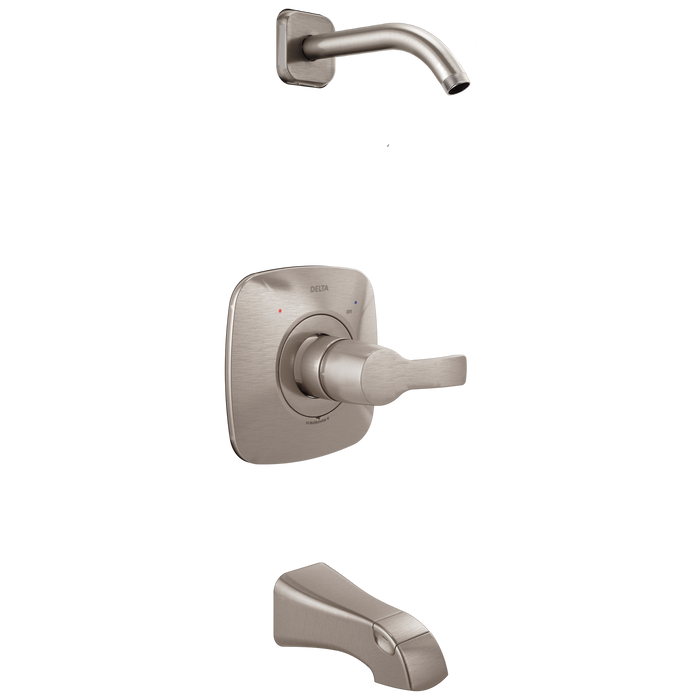 Delta T14452-LHD Tesla Monitor 14 Series Tub and Shower Trim - Less Head