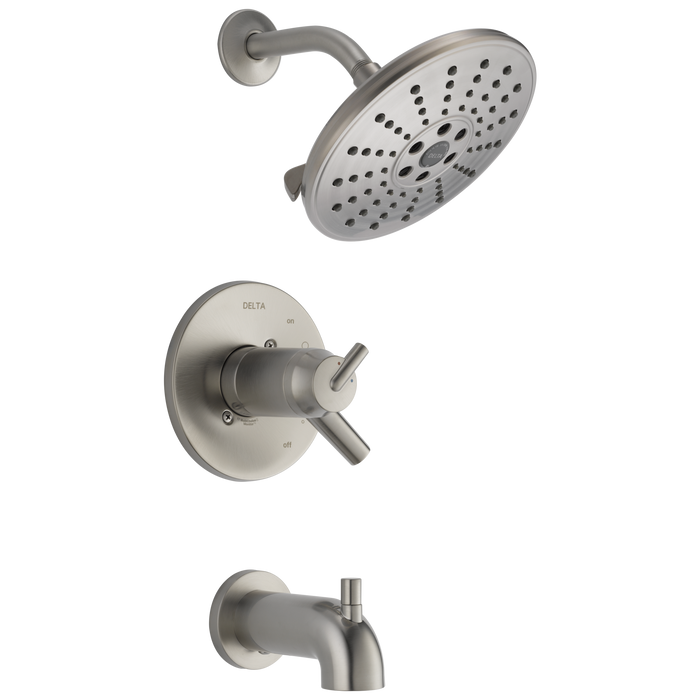 Delta T17T459-H2Os Trinsic Tempassure 17T Series H2okinetic Tub and Shower Trim