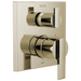 Delta Delta Ara: Angular Modern Monitor 14 Series Valve Trim with 3-Setting Integrated Diverter