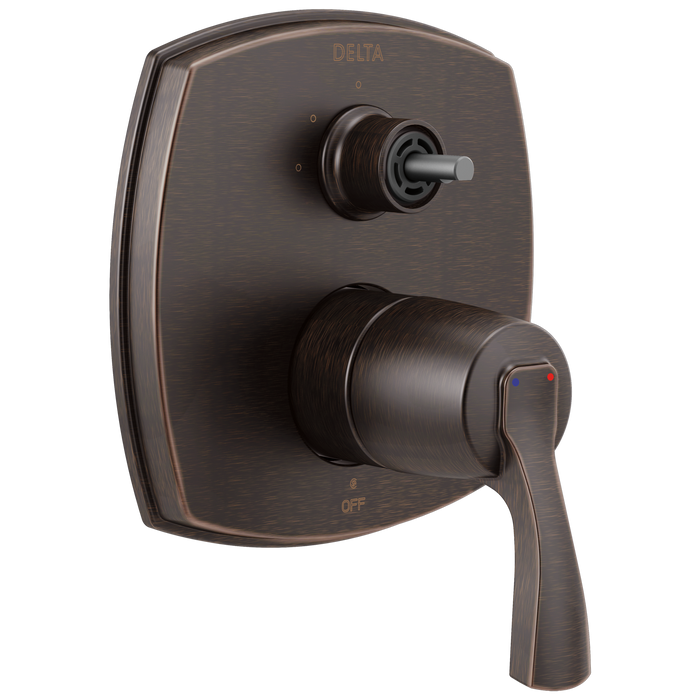 Delta Delta Stryke: 14 Series Integrated Diverter Trim with Three Function Diverter Less Diverter Handle