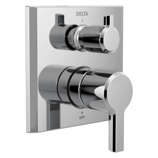 Delta Pivotal: 2-Handle Monitor 14 Series Valve Trim with 3-Setting Diverter