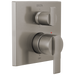 Delta Ara Angular Modern Monitor 14 Series Valve Trim with 6-Setting Integrated Diverter