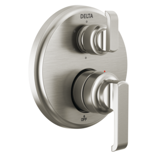 Delta Tetra: 14 Series Integrated Diverter Trim with 6-Setting