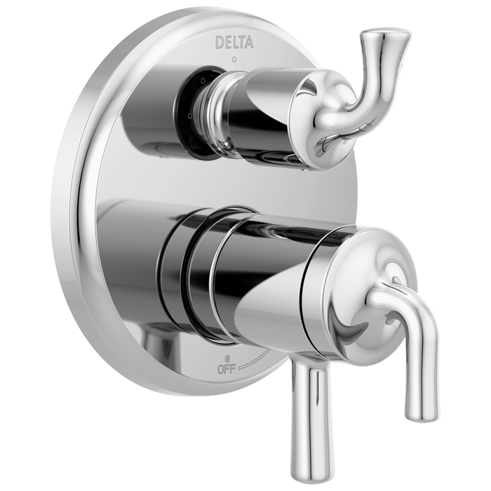 Delta Delta Kayra™: 2-Handle Monitor 17 Series Valve Trim with 3- or 6- Setting Diverter