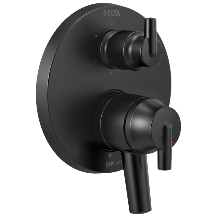 Delta Delta Trinsic: Contemporary Monitor 17 Series Valve Trim with 6-Setting Integrated Diverter