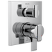 Delta Ara Angular Modern Monitor 17 Series Valve Trim with 6-Setting Integrated Diverter