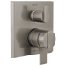 Delta Ara Angular Modern Monitor 17 Series Valve Trim with 6-Setting Integrated Diverter