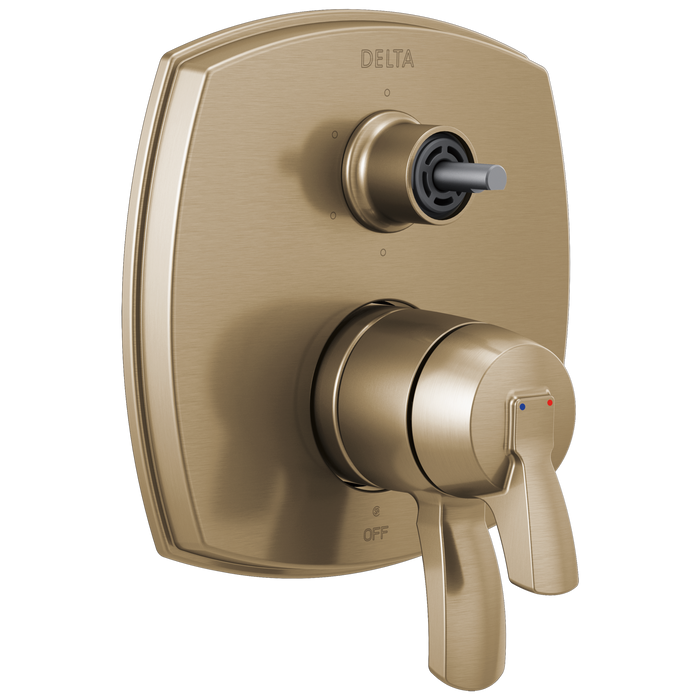 Delta T27976-LHP Stryke 17 Series Integrated Diverter Trim with Six Function Diverter Less Diverter Handle