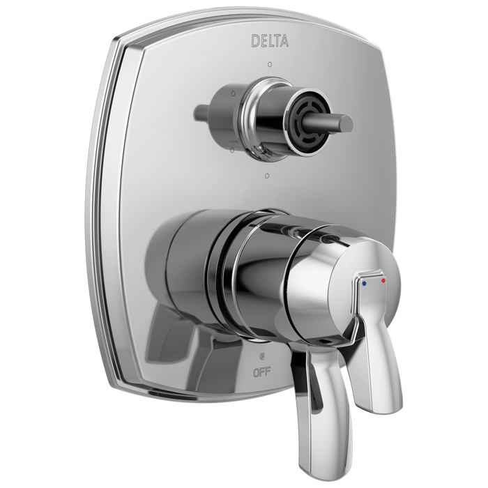 Delta T27976-LHP Stryke 17 Series Integrated Diverter Trim with Six Function Diverter Less Diverter Handle