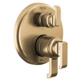 Delta Tetra: 17 Series Integrated Diverter Trim with 6-Setting