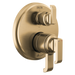 Delta Tetra: 17 Series Integrated Diverter Trim with 6-Setting