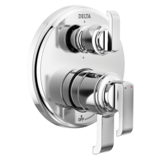 Delta Tetra: 17 Series Integrated Diverter Trim with 6-Setting