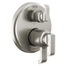 Delta Tetra: 17 Series Integrated Diverter Trim with 6-Setting