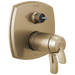 Delta T27T876-LHP Stryke 17 Thermostatic Integrated Diverter Trim with Less Diverter Handle