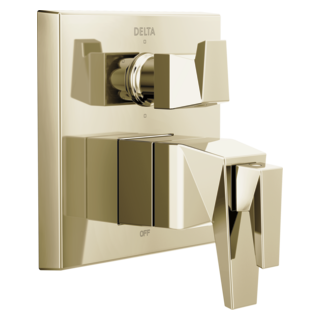 Delta Trillian: Two-Handle Monitor 17T Series Valve Trim with 6-Setting Diverter
