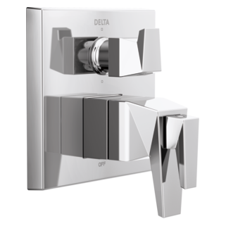 Delta Trillian: Two-Handle Monitor 17T Series Valve Trim with 6-Setting Diverter