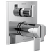 Delta T27T967 Ara Angular Modern Tempassure 17T Series Valve Trim with 6-Setting Integrated Diverter