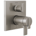 Delta T27T967 Ara Angular Modern Tempassure 17T Series Valve Trim with 6-Setting Integrated Diverter