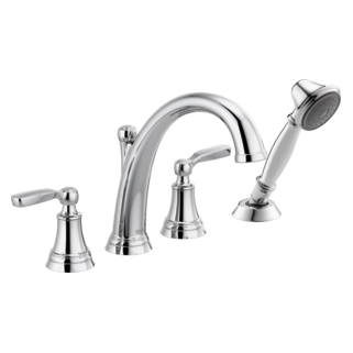 Delta Woodhurst: Roman Tub with Handshower Trim