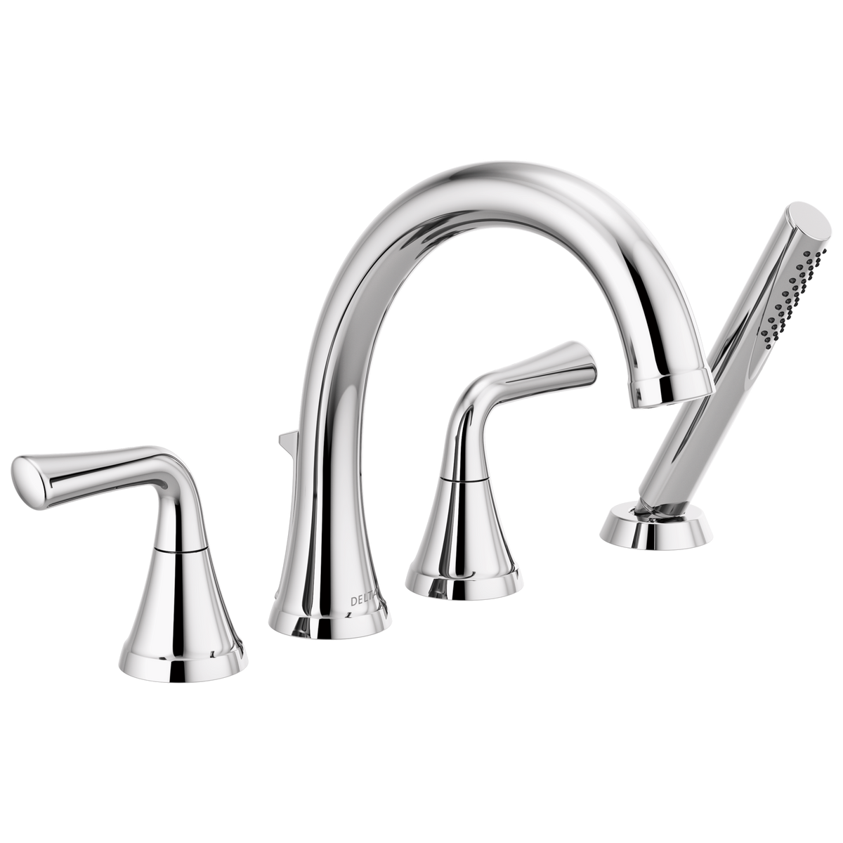 Delta Kayra T4733 Roman Tub Trim with Hand Shower - Tub Fillers — Easy ...