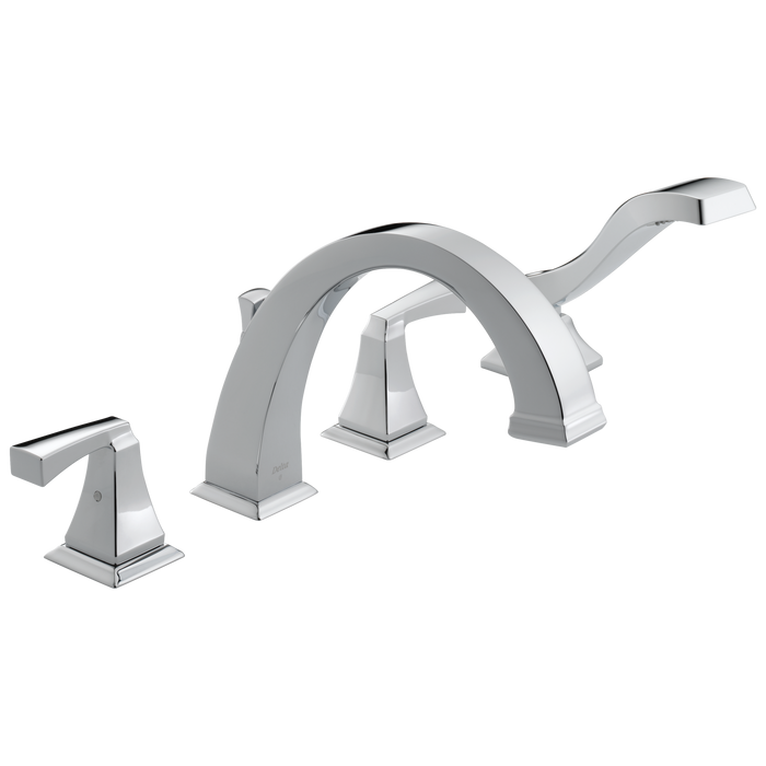 Delta Dryden Roman Tub with Hand Shower Trim