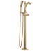 Delta Dorval™: Single Handle Floor Mount Tub Filler Trim - Less Handle