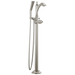 Delta Dorval™: Single Handle Floor Mount Tub Filler Trim - Less Handle