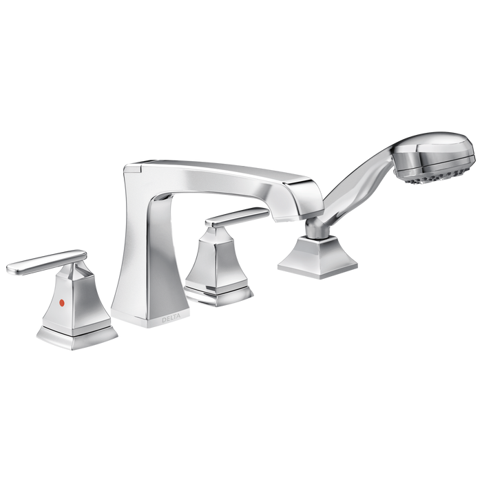 Delta Ashlyn Roman Tub with Hand Shower Trim