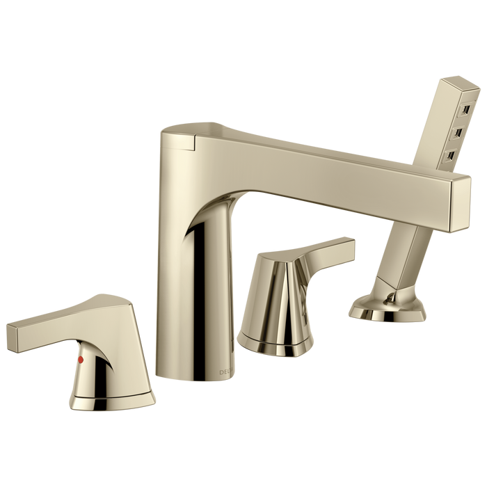 Delta Zura: Roman Tub with Hand Shower Trim
