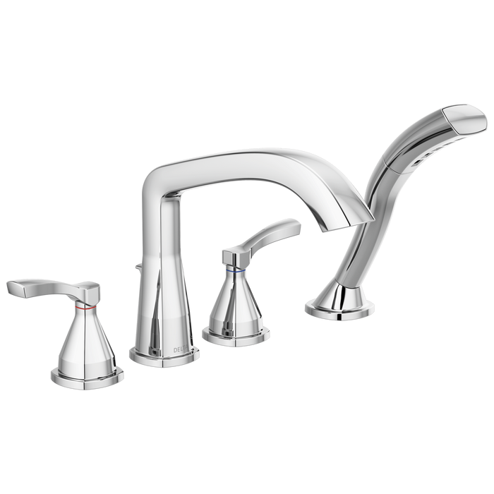 Delta T4776 Stryke Four Hole Roman Tub Trim