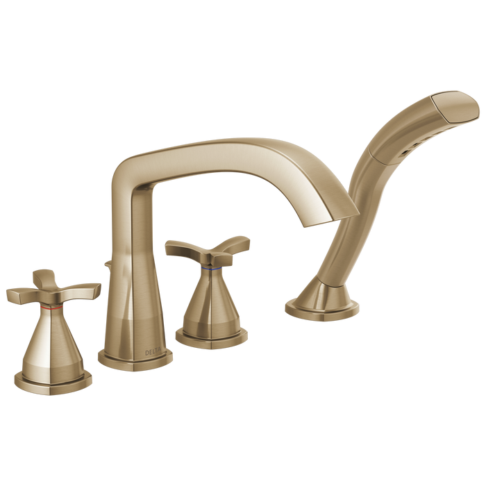 Delta Stryke Four Hole Roman Tub Trim