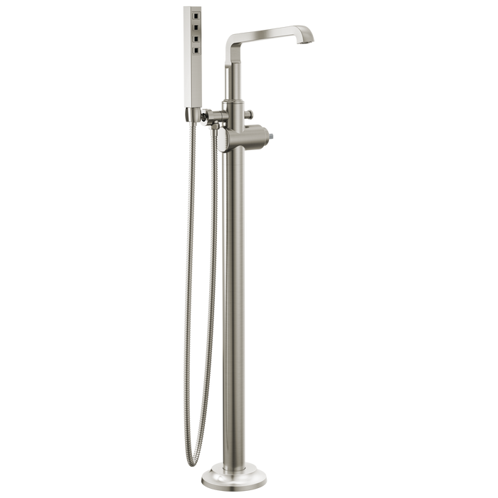 Delta Tetra: Floor Mount Tub Filler Trim