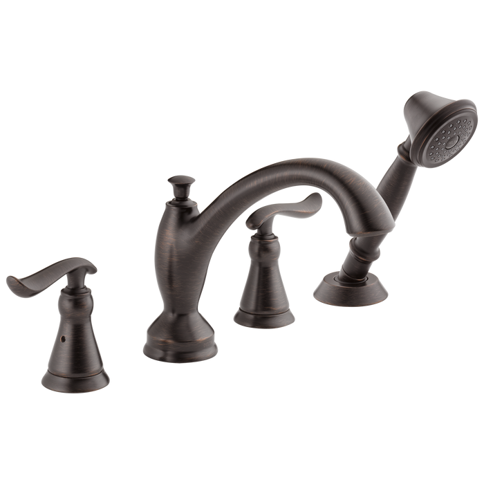 Delta T4794 Linden Roman Tub with Hand Shower Trim